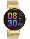 Ρολόι OOZOO Smartwatch Με Κίτρινο Χρυσό Ατσάλινο Mesh Μπρασελέ Q00136
