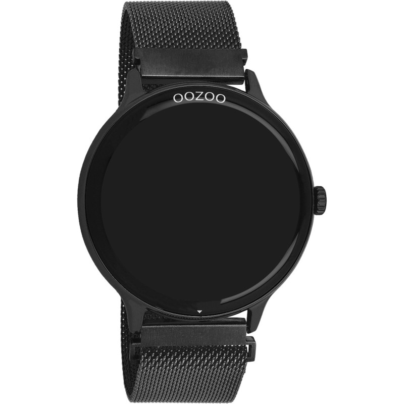 Ρολόι OOZOO Smartwatch Με Μαύρο Ατσάλινο Mesh Μπρασελέ Q00139 Ρολόι OOZOO Smartwatch Με Μαύρο Ατσάλινο Mesh Μπρασελέ Q00139