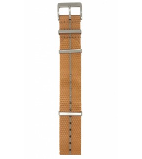 PIERO MAGLI Brown - Grey NATO Strap 20mm 90900418-20