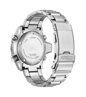 Ρολόι CITIZEN Promaster Aqualand Με Ασημί Ατσάλινο Μπρασελέ JP2000-67L