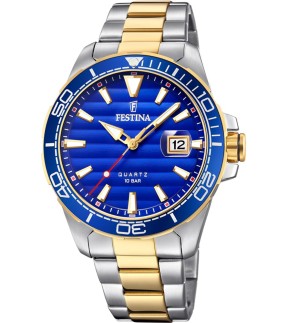 FESTINA Yellow Gold-Silver Stainless Steel Bracelet F20362/4
