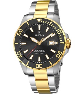 FESTINA Automatic Yellow Gold-Silver Stainless Steel Bracelet F20532/2