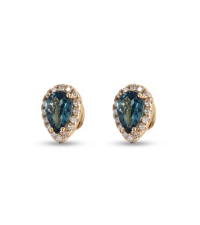 VITOPOULOS Woman Earrings Gold 18CT with Stones
