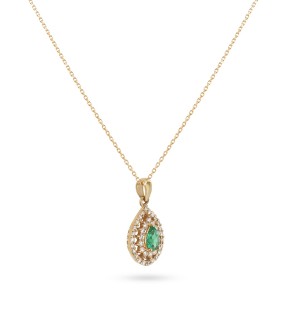 VITOPOULOS Woman Necklace Gold 18CT With Stones