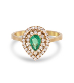 VITOPOULOS Ring Yellow Gold 18Ct With Stones