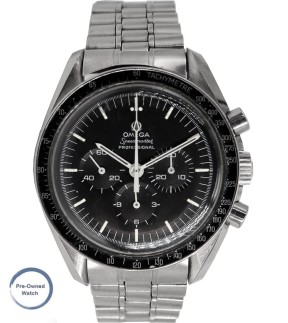 Preowned Watch OMEGA Chronograph Stainless Steel Bracelet