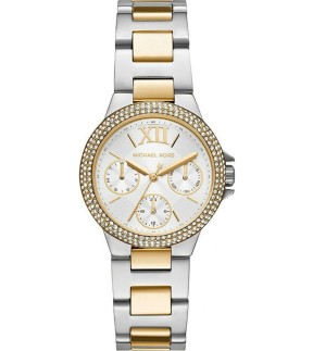 MICHAEL KORS Camille Yellow Gold-Silver Stainless Steel Bracelet MK6982