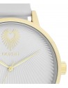 Ρολόι OOZOO Timepieces Με Γκρι Δερμάτινο Λουράκι C11240