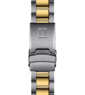 TISSOT Seastar 1000 Yellow Gold-Silver Stainless Steel Bracelet T1202102205100