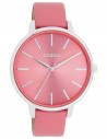 OOZOO Timepieces Pink Leather Strap C11295