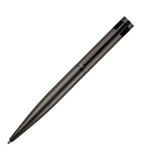 Στυλό HUGO BOSS Loop Diamond Gun Ballpoint Μαύρο HSW3674D
