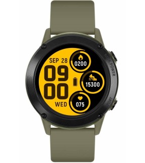 REFLEX Smartwatch Khaki Silicone Strap RA18-2150
