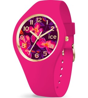 ICE WATCH Ice Flower Fuchsia Silicone Strap 021738