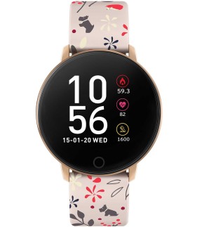 RADLEY LONDON Smartwatch Pink Leather Strap RYS05-2042