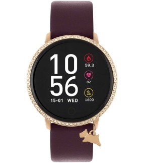 RADLEY LONDON Smartwatch Bordeaux Leather Strap RYS05-2106-INT