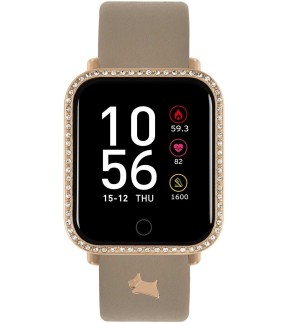 Ρολόι RADLEY LONDON Smartwatch Με Καφέ Δερμάτινο Λουράκι RYS06-2122-INT