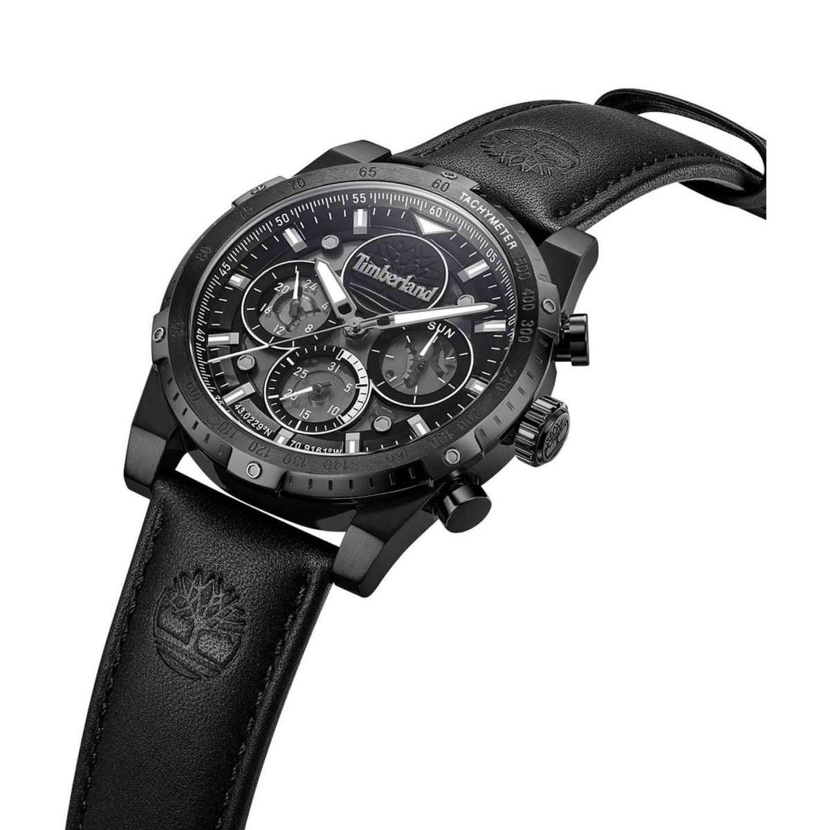 TIMBERLAND Sherbrook Black Leather Strap TDWGF0009402