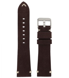 Λουράκι ROCHET Καφέ Δερμάτινο 22mm 7482203