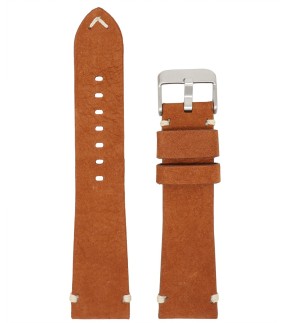 Λουράκι ROCHET Καφέ Δερμάτινο 22mm 7482204