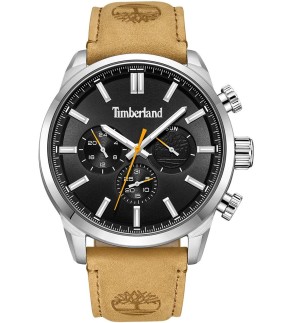 Ρολόι TIMBERLAND Henniker II Με Πολλαπλές Ενδείξεις Και Καφέ Δερμάτινο Λουράκι TDWGF0028701