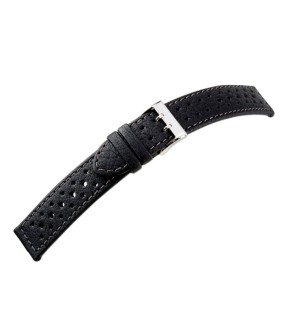 DI-MODELL Rallye Wapro Black Leather Strap 22mm 1230-1022