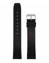 VSTRAPS Black Leather Strap 20mm
