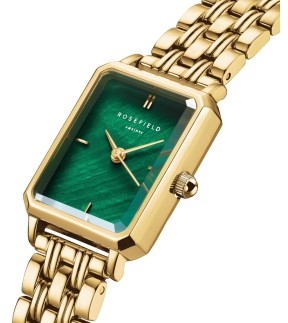 ROSEFIELD The Octagon XS Yellow Gold Stainless Steel Bracelet OEGSG-O79