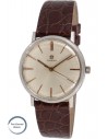 Preowned Watch OMEGA vintage Brown Leather Strap