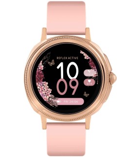 REFLEX Smartwatch Pink Silicone Strap RA25-2176