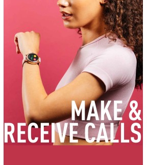 REFLEX Smartwatch Pink Silicone Strap RA25-2176
