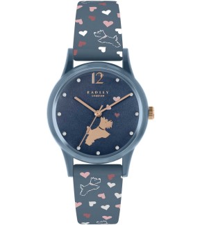RADLEY LONDON Blue Silicone Strap RY21376
