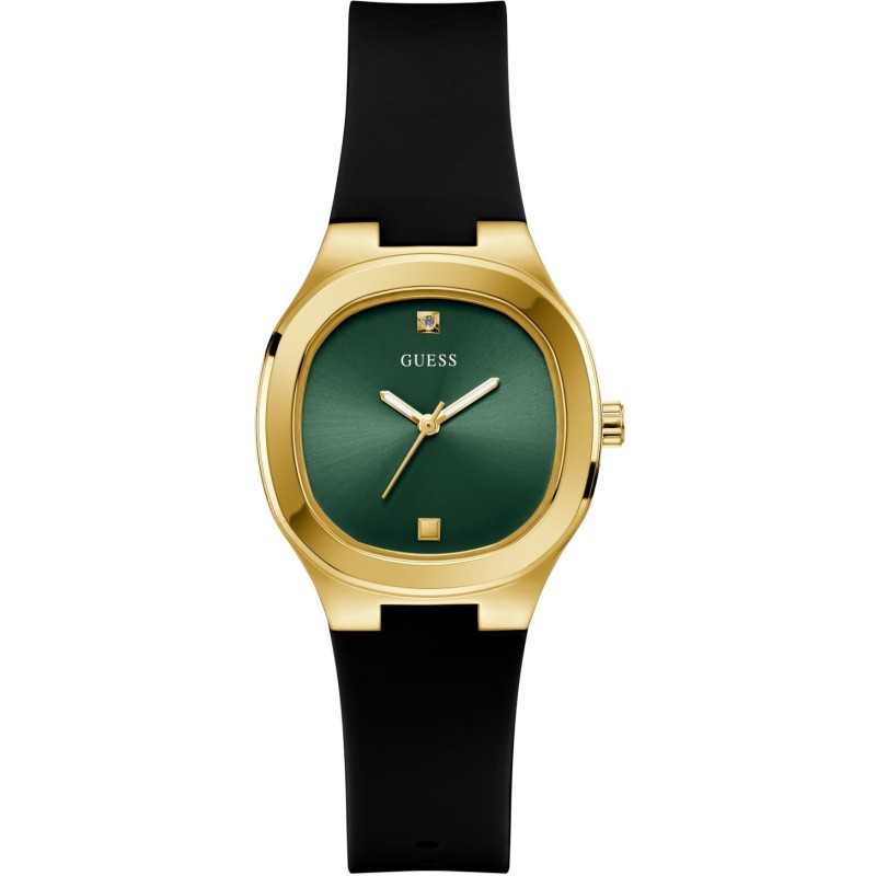 Guess rubber strap watch hot sale