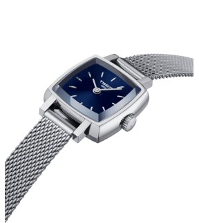 TISSOT Lovely Square Silver Stainless Steel Mesh Bracelet T0581091104100