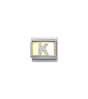 Nomination Classic Link Ατσάλι Ασημί Με Κίτρινο Χρυσό 18Κ 030291/11