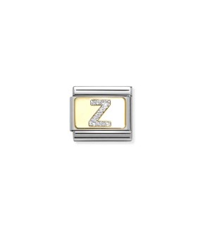 Nomination Composable Classic Link Stainless Steel Silver And Gold 18K 030291/26
