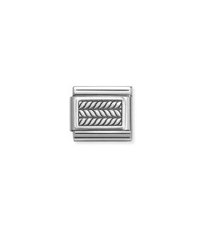 Nomination Classic Link Ατσάλι Ασημί Με Ασήμι 925 330102/61