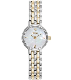 JCOU Lamelle Yellow Gold - Silver Stainless Steel Bracelet JU19067-5