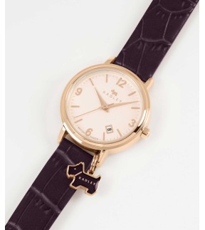 RADLEY LONDON Dukes Place Purple Leather Strap RY21348-INT