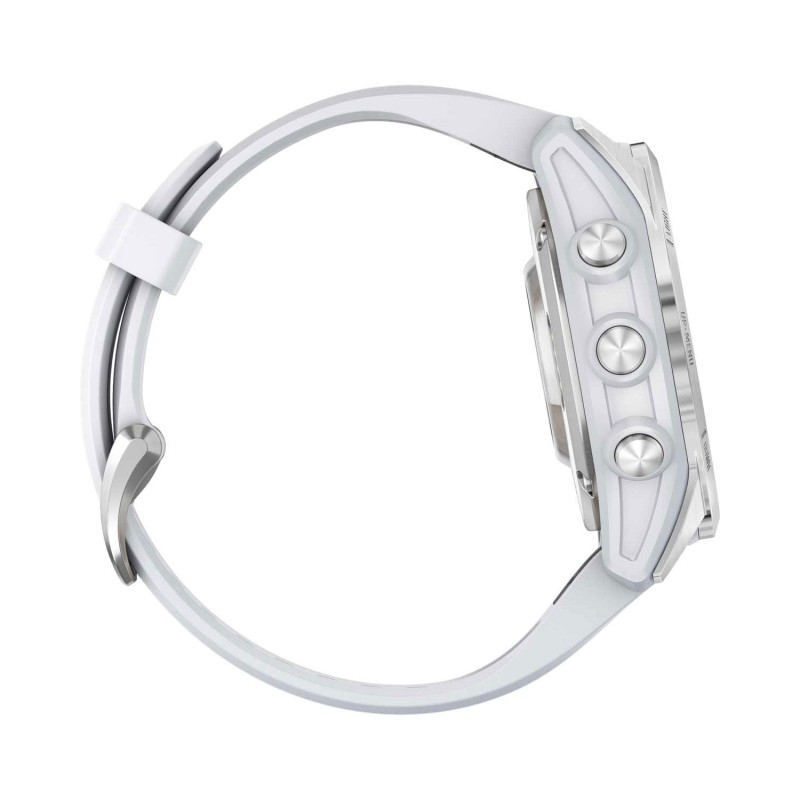 Ρολόι GARMIN epix™ Pro Με Λευκό Λουράκι Σιλικόνης GA-010-02802-01 Ρολόι GARMIN epix™ Pro Με Λευκό Λουράκι Σιλικόνης GA-010-02802-01