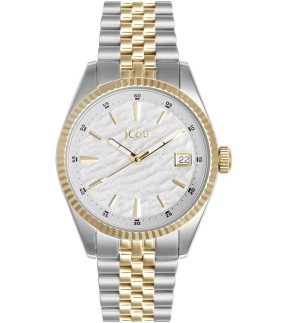 JCOU Queen's Land Yellow Gold-Silver Stainless Steel Bracelet JU19071-3