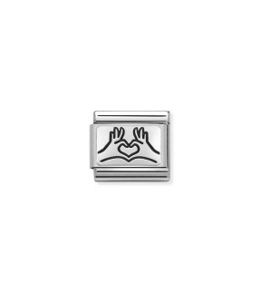 Nomination Composable Classic Link Stainless Steel With Silver 925 330109/58