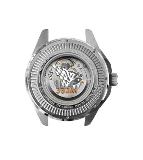AVIATOR HAF 332 Squadron And Rafale Aircraft Black Leather Strap V.3.39.0.310.4