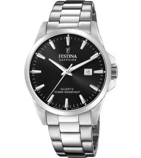 Ρολόι FESTINA Με Ασημί Ατσάλινο Μπρασελέ F20024/4