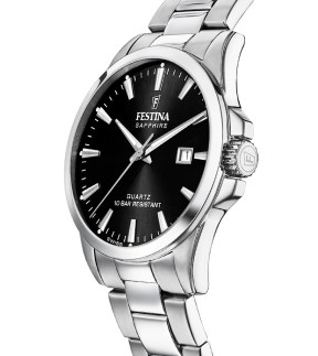 Ρολόι FESTINA Με Ασημί Ατσάλινο Μπρασελέ F20024/4