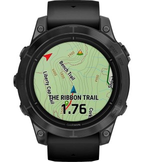 GARMIN epix™ Pro Slate Gray Black Silicone Strap GA-010-02803-01