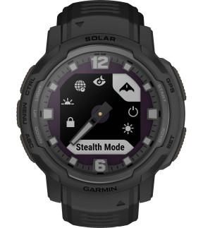 GARMIN Instinct Crossover Solar Tactical Black Silicone Band GA-010-02730-00