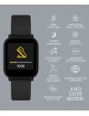 Ρολόι TIKKERS Smartwatch BoxSet Με Μαύρο Λουράκι Σιλικόνης TKS10-0002-SET