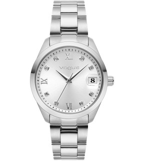 Ρολόι VOGUE Reina Medium Με Ασημί Ατσάλινο Μπρασελέ 614281