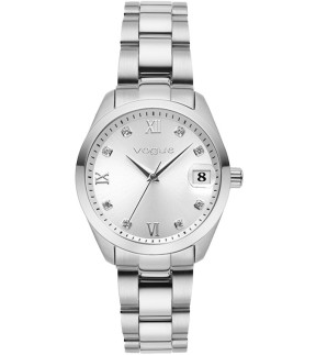 Ρολόι VOGUE Reina Mini Με Ασημί Ατσάλινο Μπρασελέ 614381