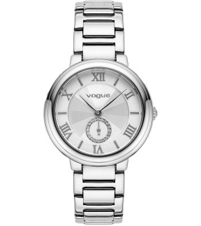 Ρολόι VOGUE Elegant Με Ασημί Ατσάλινο Μπρασελέ 613981